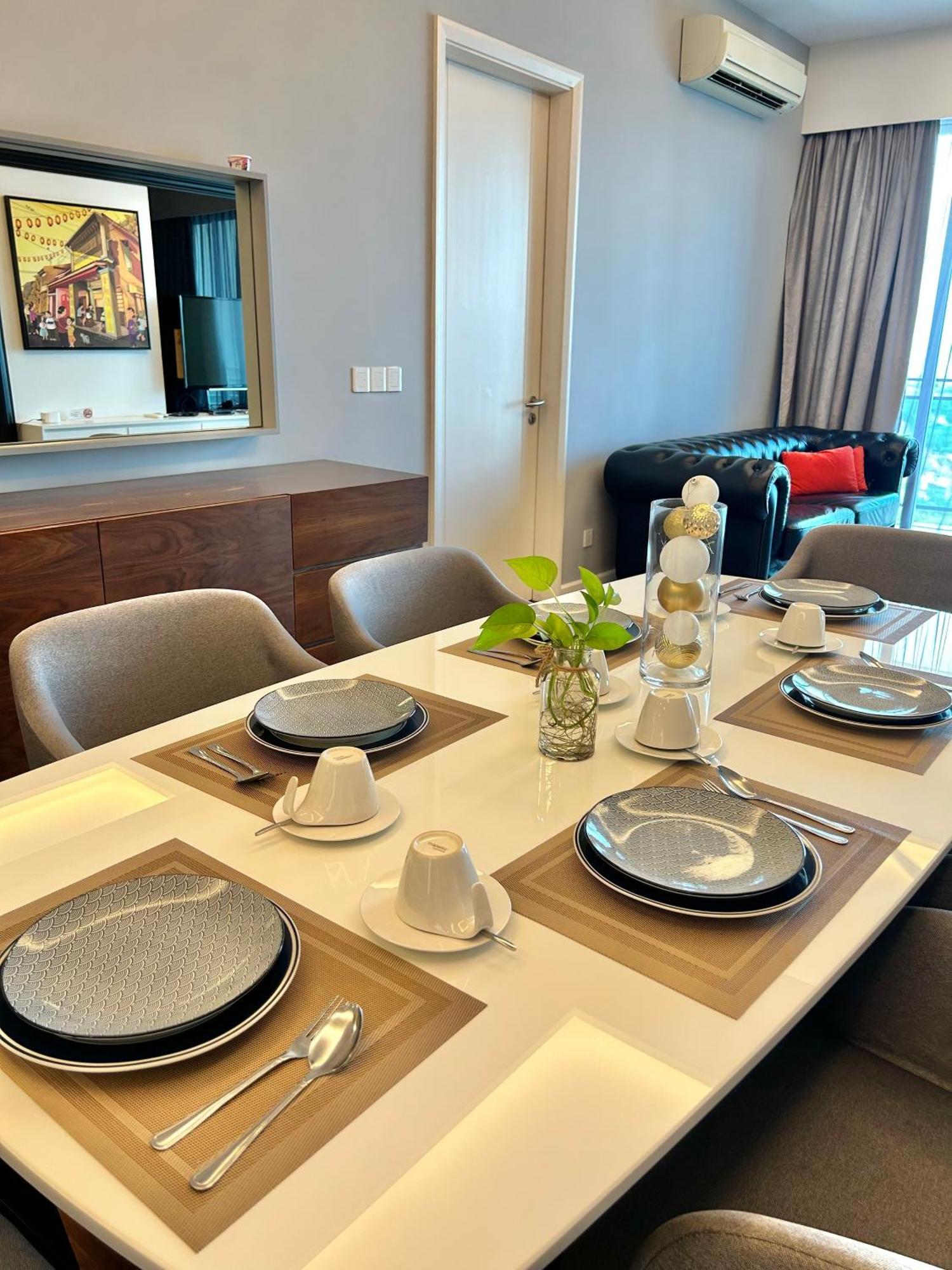 Luxury 3Br Penthouse I The Shore Hotel & Residence I Seaview I Poolview I 6-9Pax 豪华3房顶层公寓 Malacca Eksteriør billede